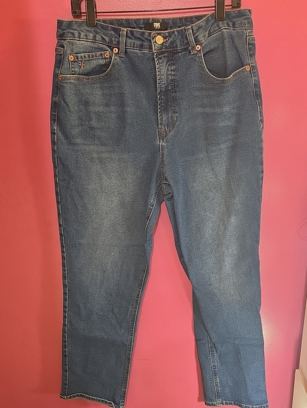 Frye Slim Straight Dark Blue Men's Jeans